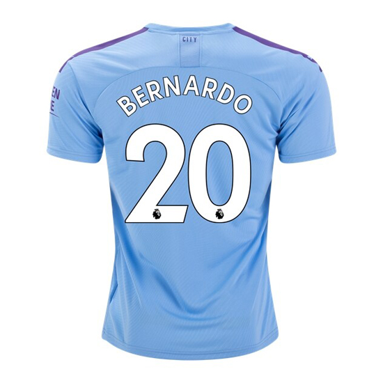 Maglia Manchester City Giocatore Bernardo Home 2019/2020 - Clicca l'immagine per chiudere